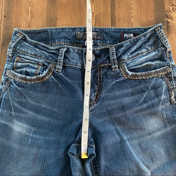 Silver Mid Baby Boot Distressed Jean - Picture 6 of 6